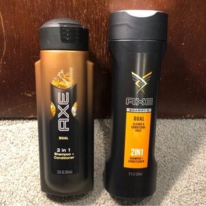 X2 AXE Dual 2 In 1 Shampoo + Conditioner, Touchably Soft Manageable Hair, 12oz